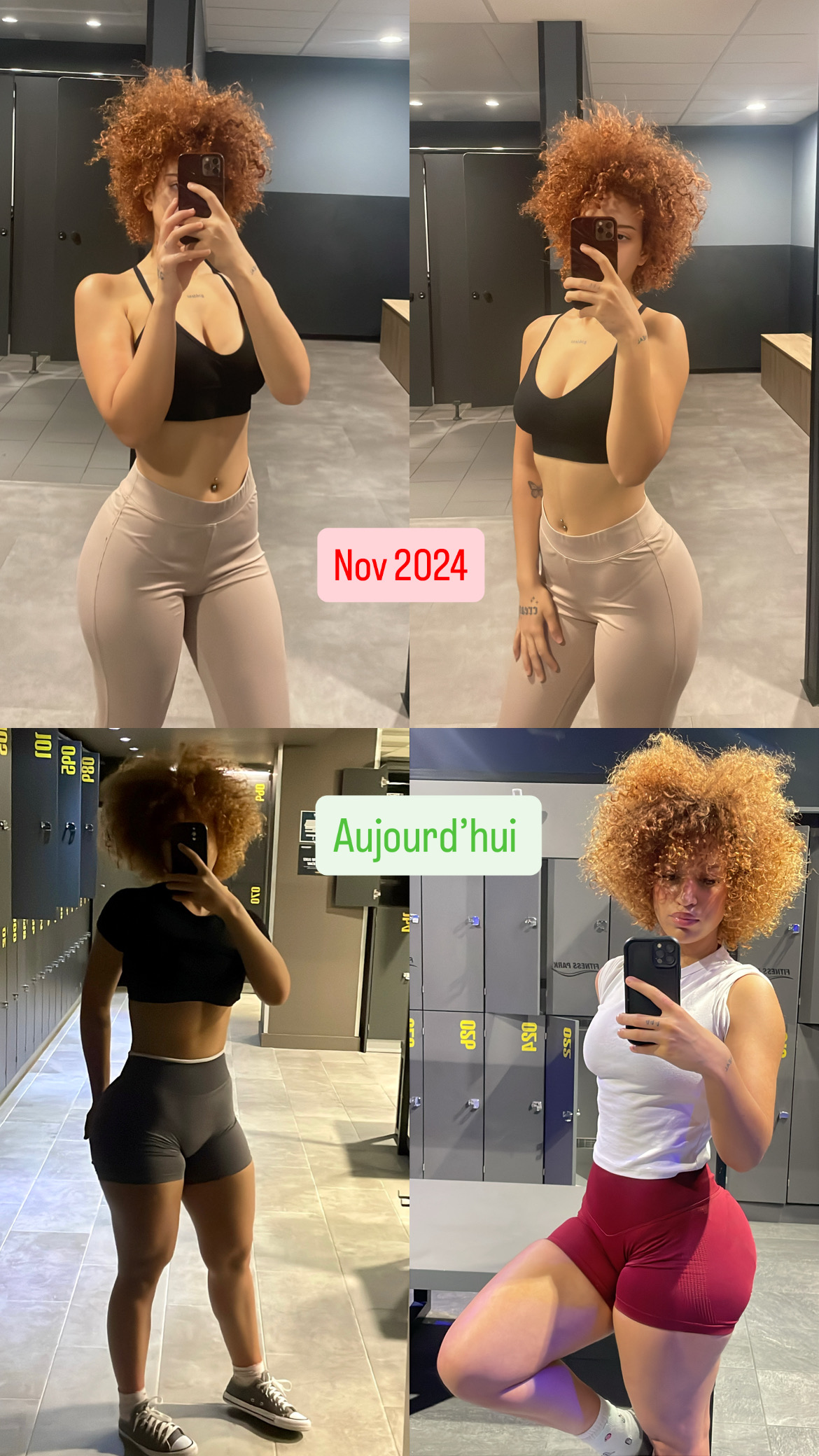 Tara transformation Novembre 2024 vs Aujourd'hui
