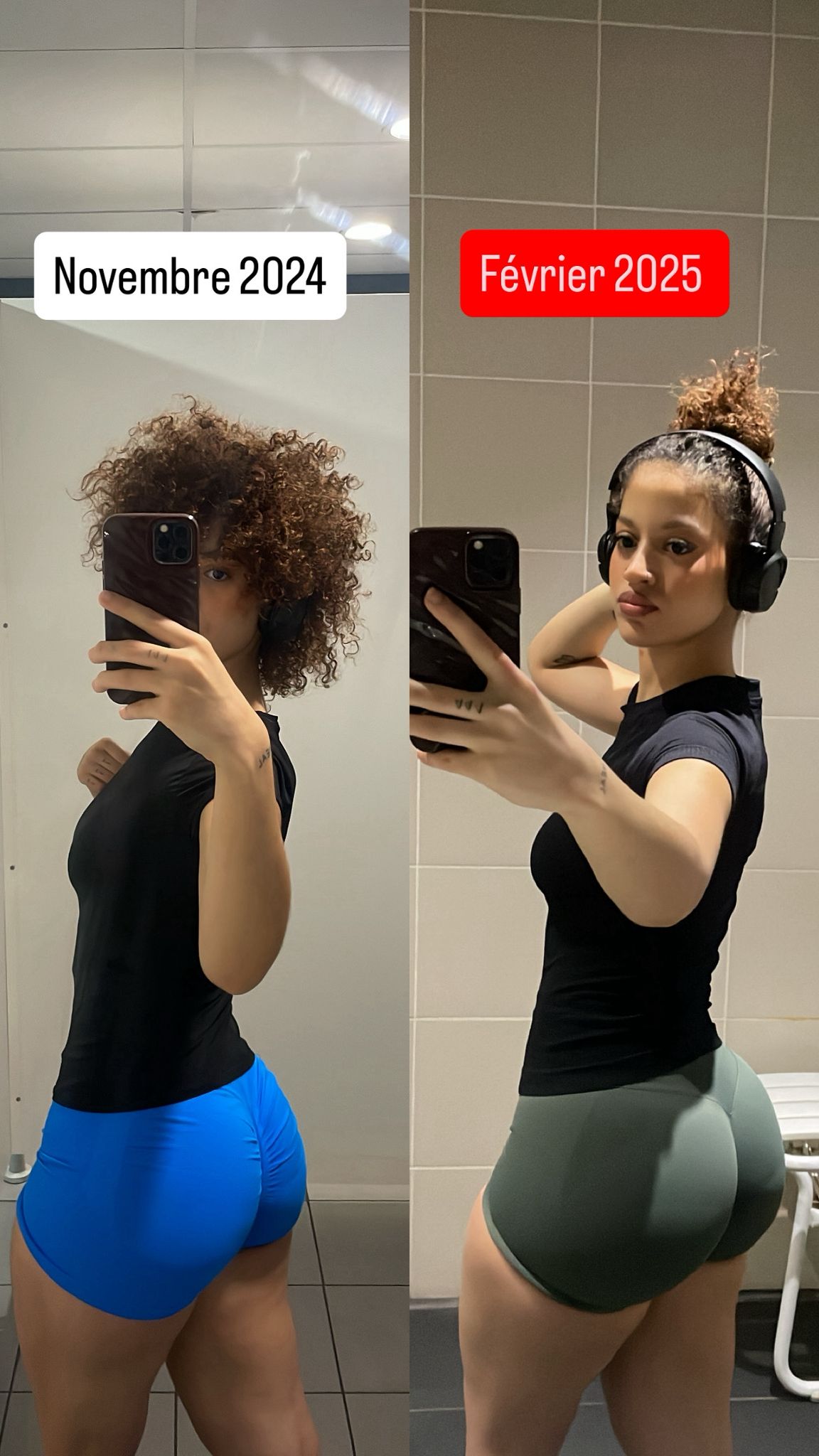 Tara transformation Novembre 2024 vs Février 2025, profil
